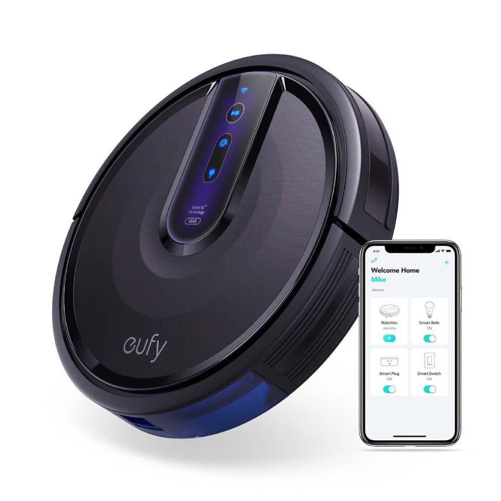 Anker Eufy Robovac 25C Max Robot Vacuum Black مكنسة كهربائية
