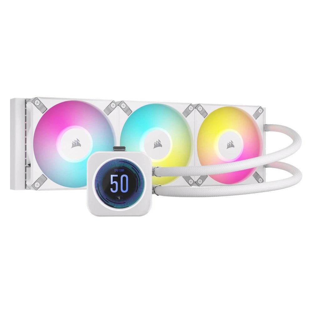 Corsair iCUE H150i Elite LCD XT 360mm Display Liquid CPU Cooler