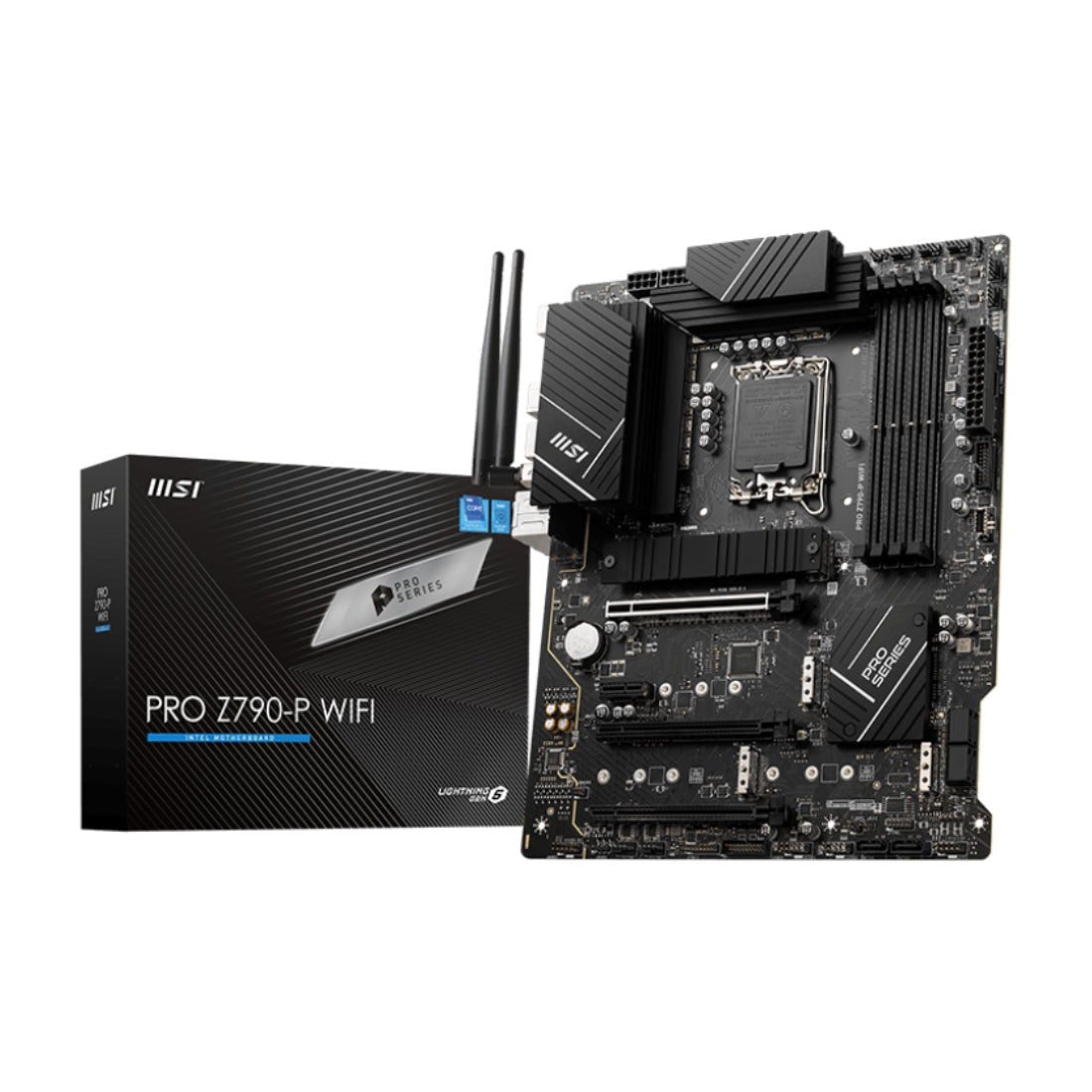 MSI Z790-P Pro WiFi DDR5 LGA1700 Intel ATX Gaming Motherboard - اللوحة الأم - Store 974 | ستور ٩٧٤