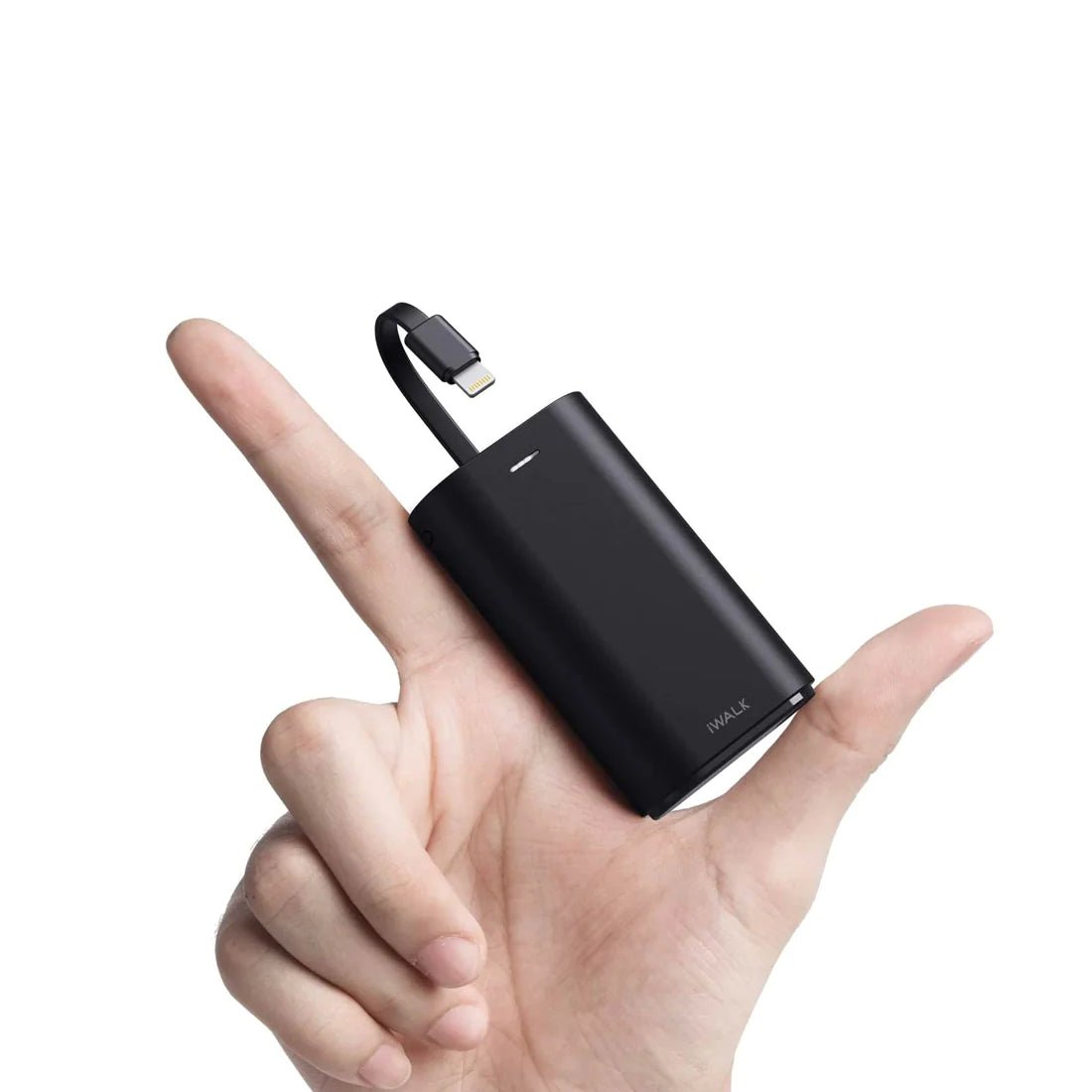 iWalk 9000mAh Ultra-Compact Power Bank with Built-in Lightning