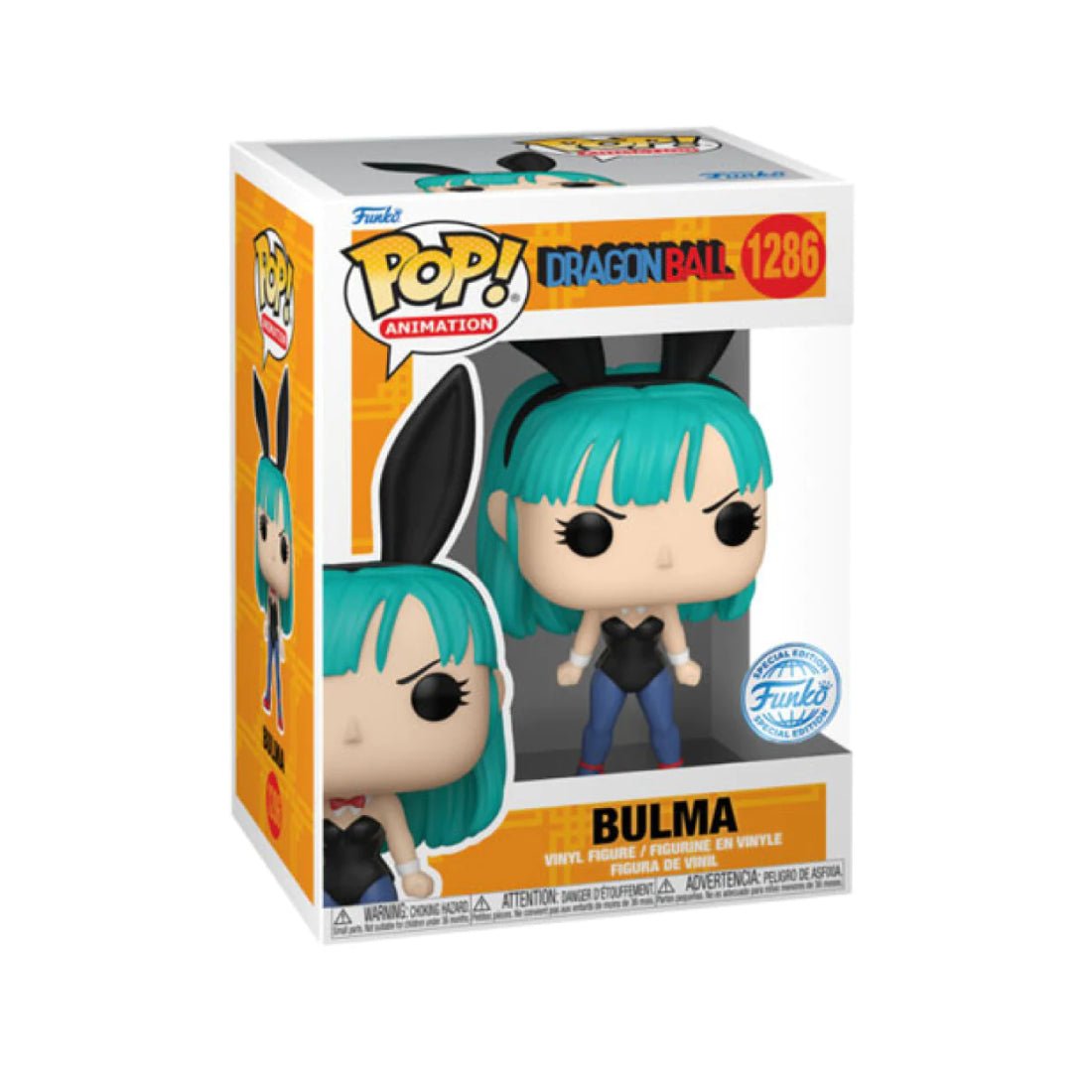 Funko Pop! Animation: Dragon Ball - Bulma Bunny (Exc) #1286 - دمية – Store  974 | ستور ٩٧٤