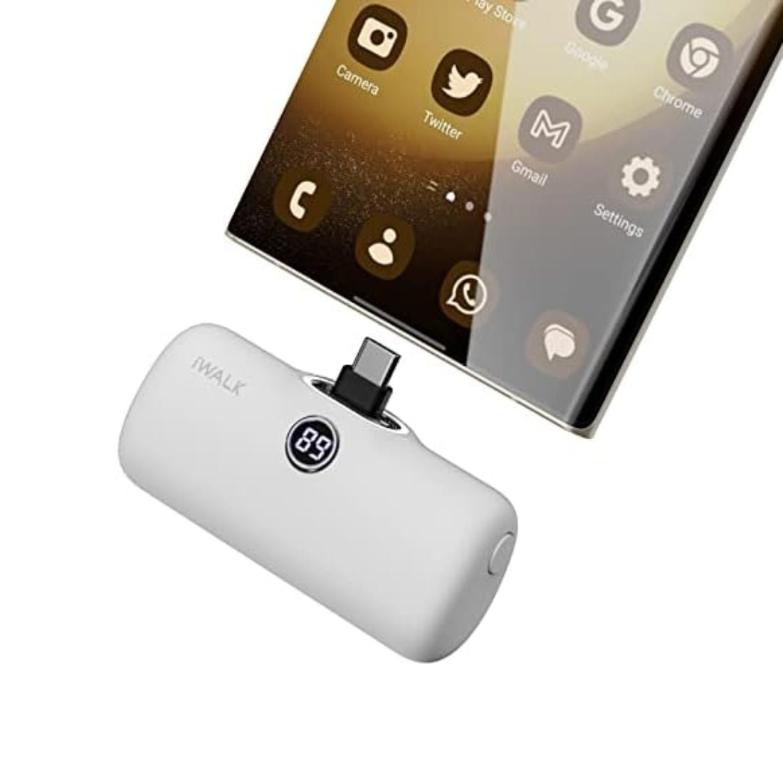 iWALK LinkPod Portable Charger 4800mAh Power Bank - White - مزود طاقة –  Store 974