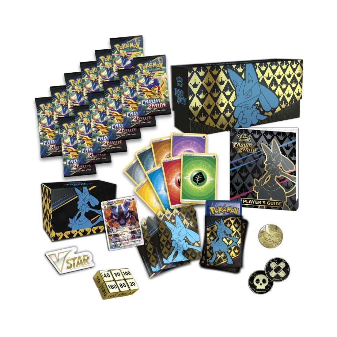 pokmon trading cards sas12 5 crown zenith elite trainer box Plus Prices | Pokemon Shield Series reaches its towering peak in the Pokmon TCG Pokemon TCG : Sword &