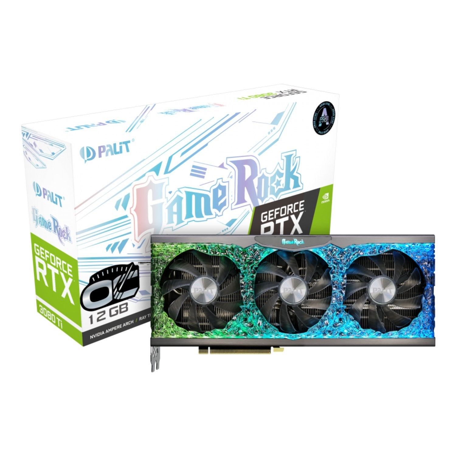 Palit GeForce RTX 3080Ti GameRock OC 12GB GDDR6X - كرت الشاشة – Store 974 |  ستور ٩٧٤