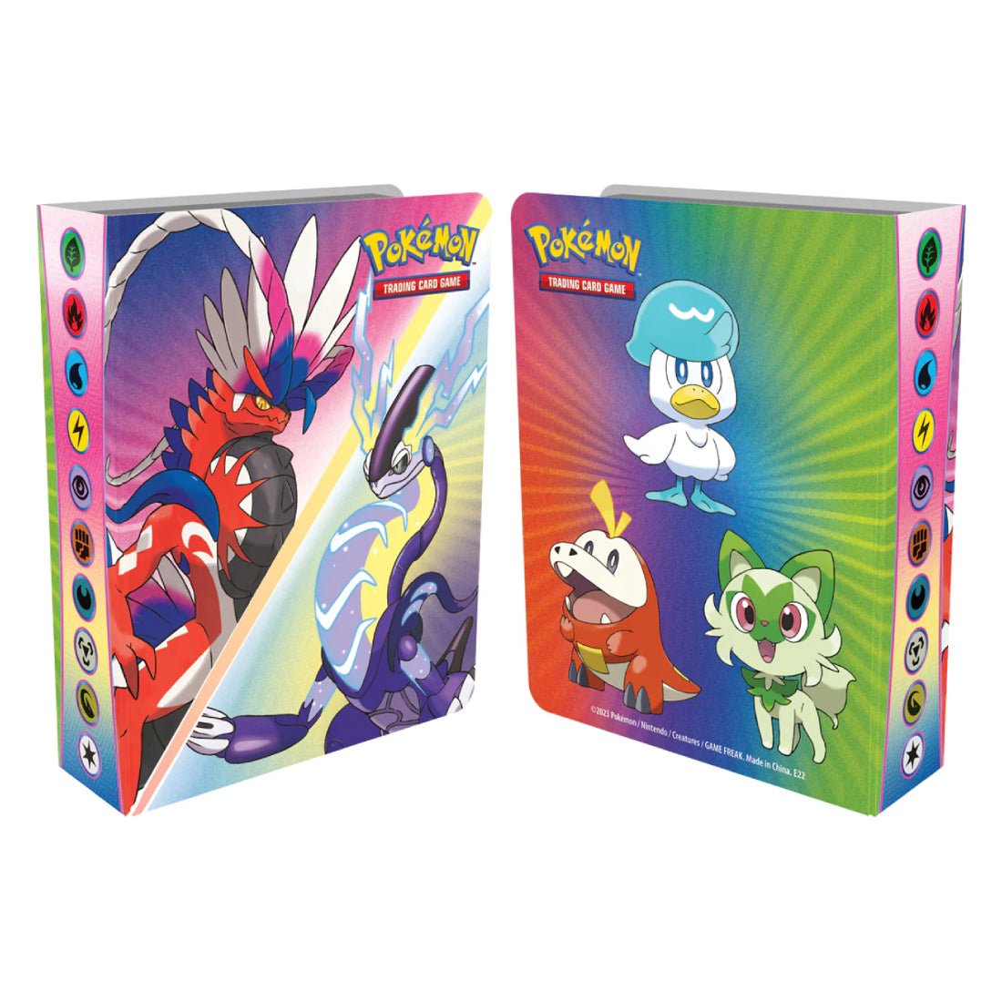 Pokemon Trading Card Game: Mini Portfolio with Scarlet and Violet Booster  Pack
