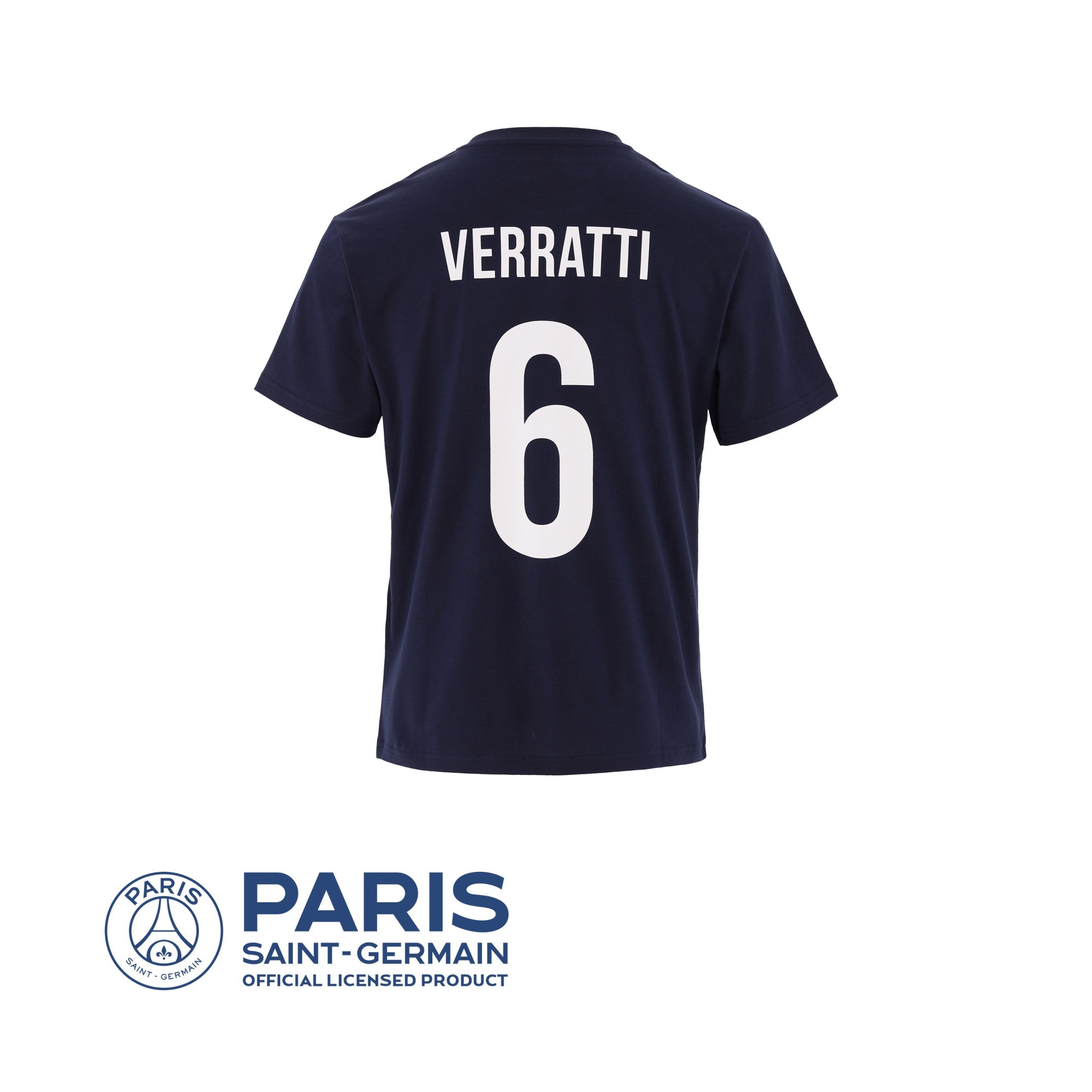 Maillot Officiel PSG Marco Verratti - Taille Enfant Garçon - 100% Polyester - Collection Paris Saint-Germain