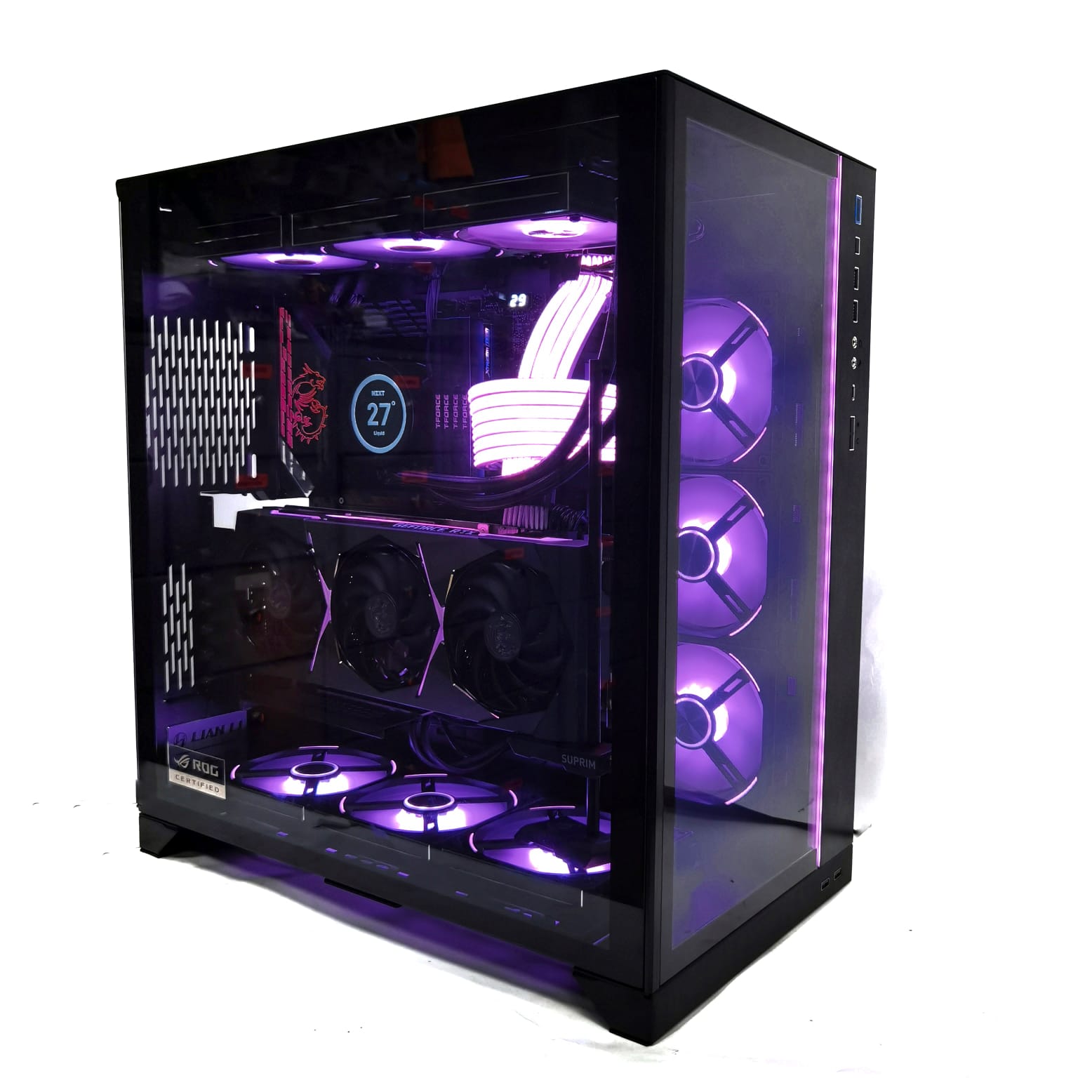HOT Lian Li Rtx 3080 Pre Built Gaming Pc Pre-Built) Gaming PC