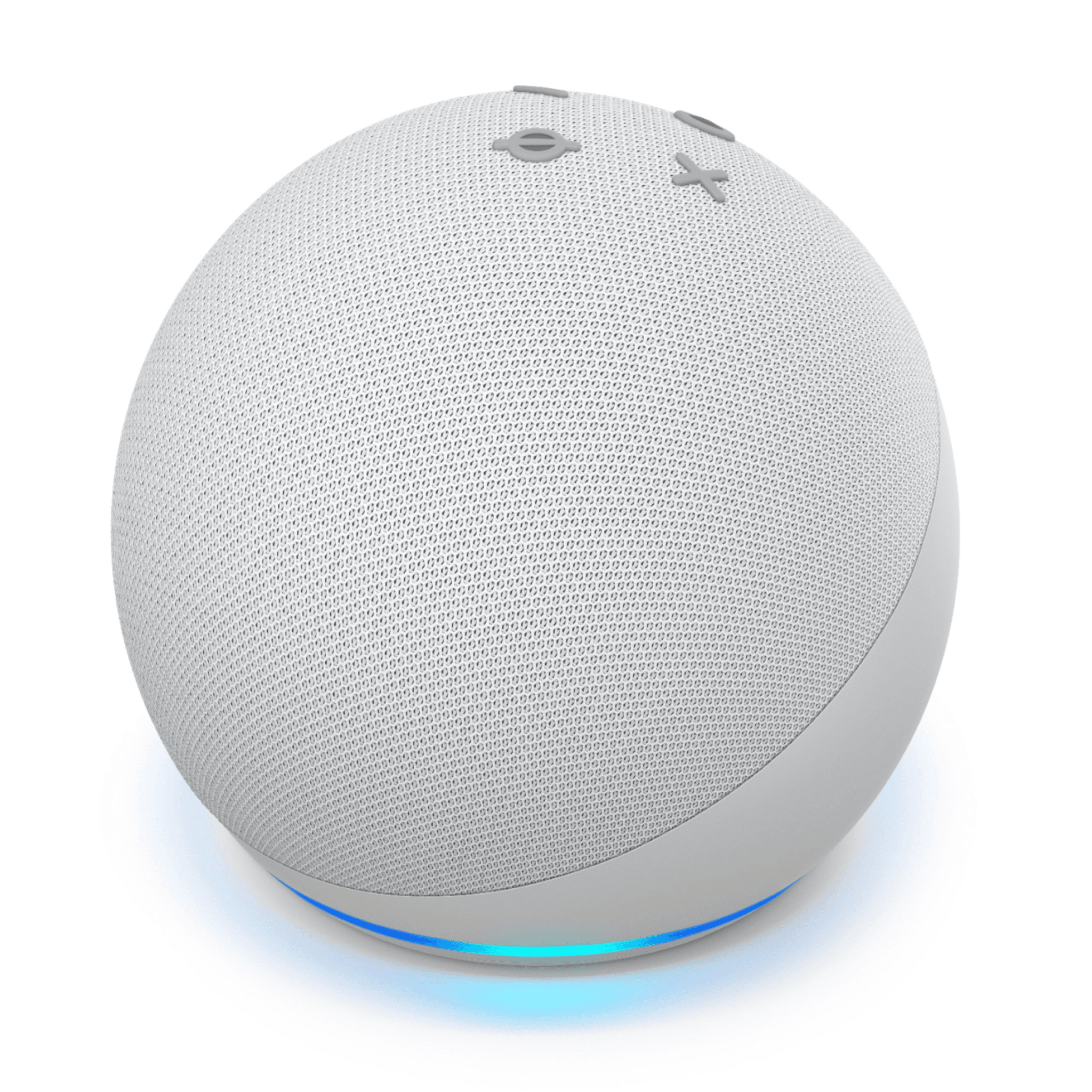 Amazon Alexa Echo Dot 4th Gen Smart Speaker - Glacier White - مكبر Amazon Alexa Echo Dot 4th Gen Smart Speaker - Glacier White - مكبر
