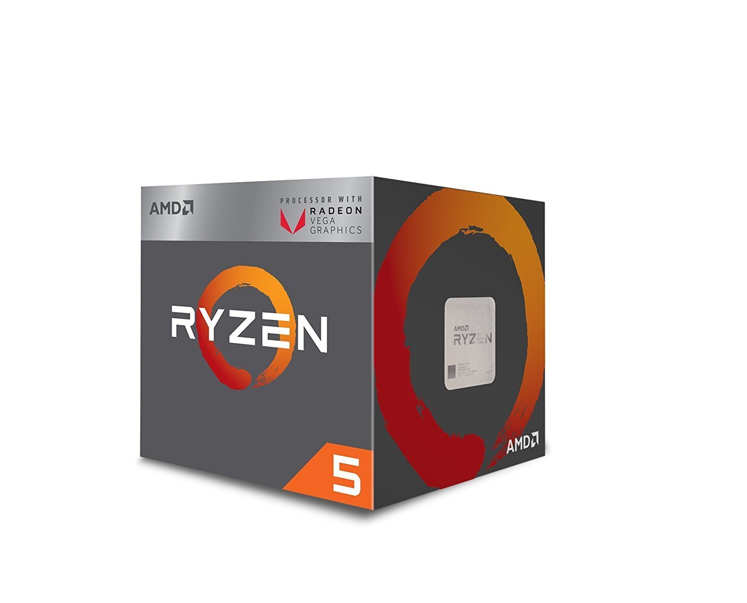 AMD Ryzen 5 2400G, 4 Core, 8 Thread, 3.9GHz - AM4 CPU - Store 974 | ستور ٩٧٤