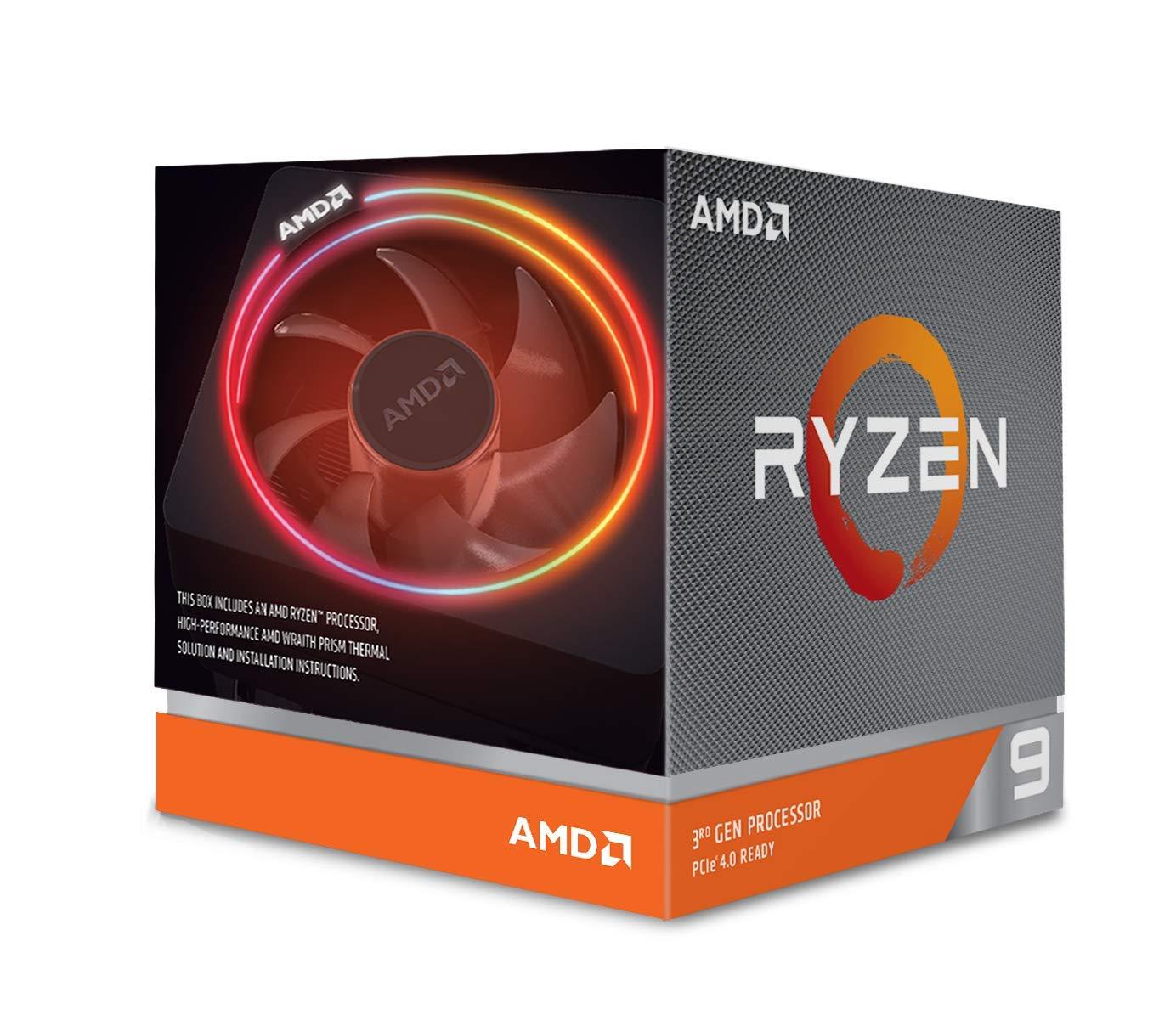 AMD Ryzen 3900X, 12 Core, 24 Thread, AM4 CPU معالج