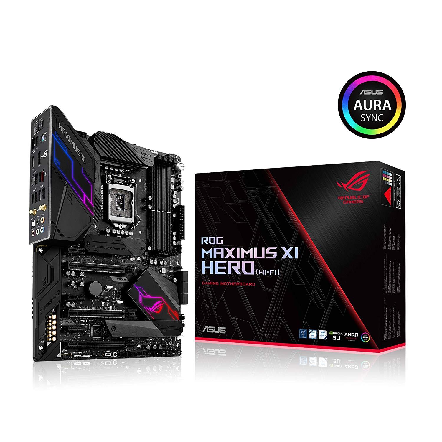 Motherboard Z390 Intel 10th Gen Asus ROG Maximus XI Z390 Hero WiFi