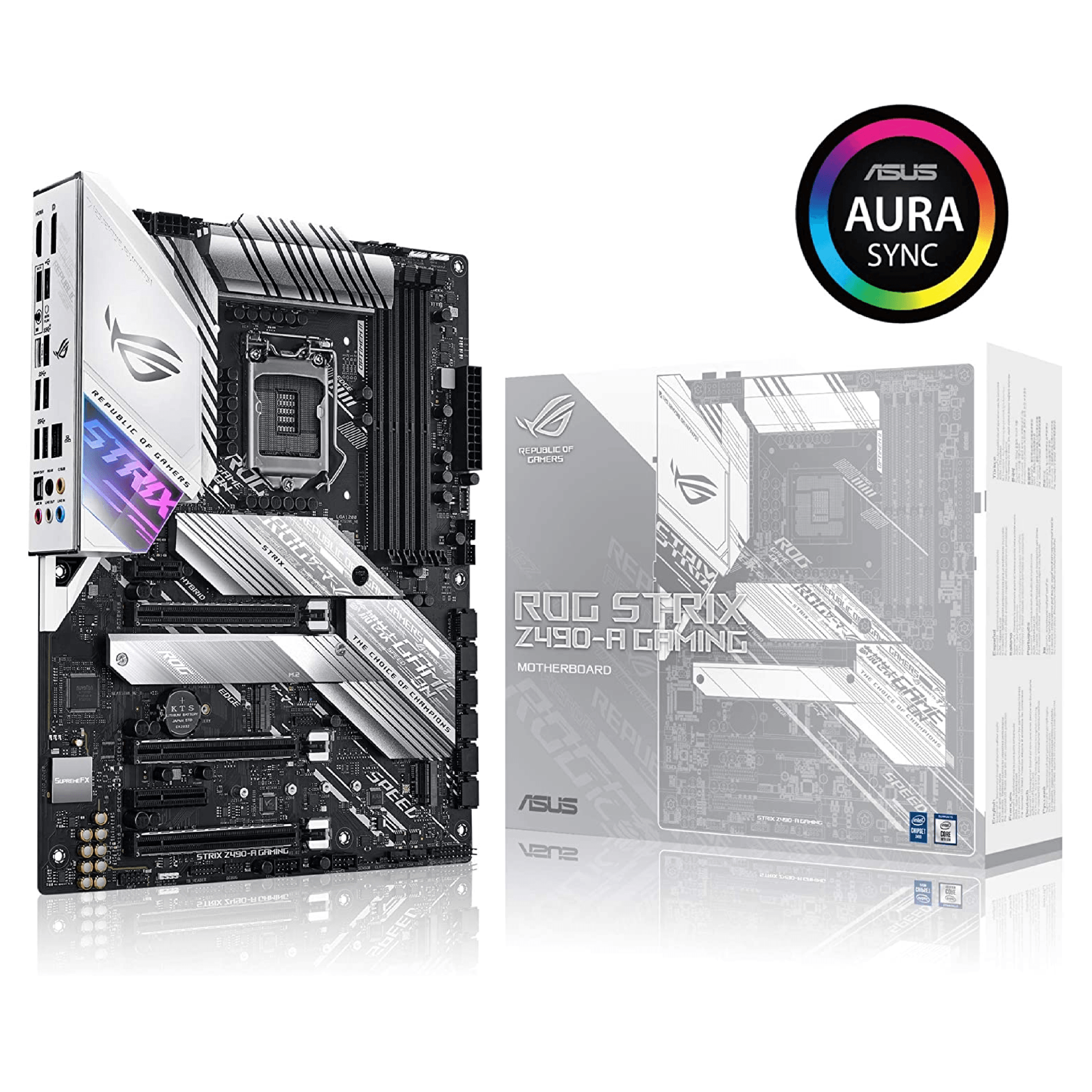 Asus Rog Strix Z490 Lga 1200 Z ASUS ROG Strix Z490-A DDR4 LGA 1200