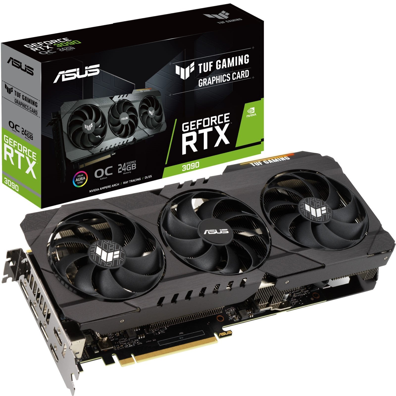 ASUS TUF Gaming RTX 3090 OC 24GB GPU - كرت الشاشة – Store 974 