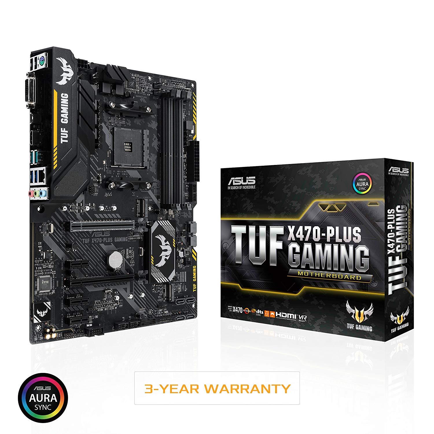 Asus TUF X470-Plus AMD ATX Motherboard اللوحة الأم – Store974