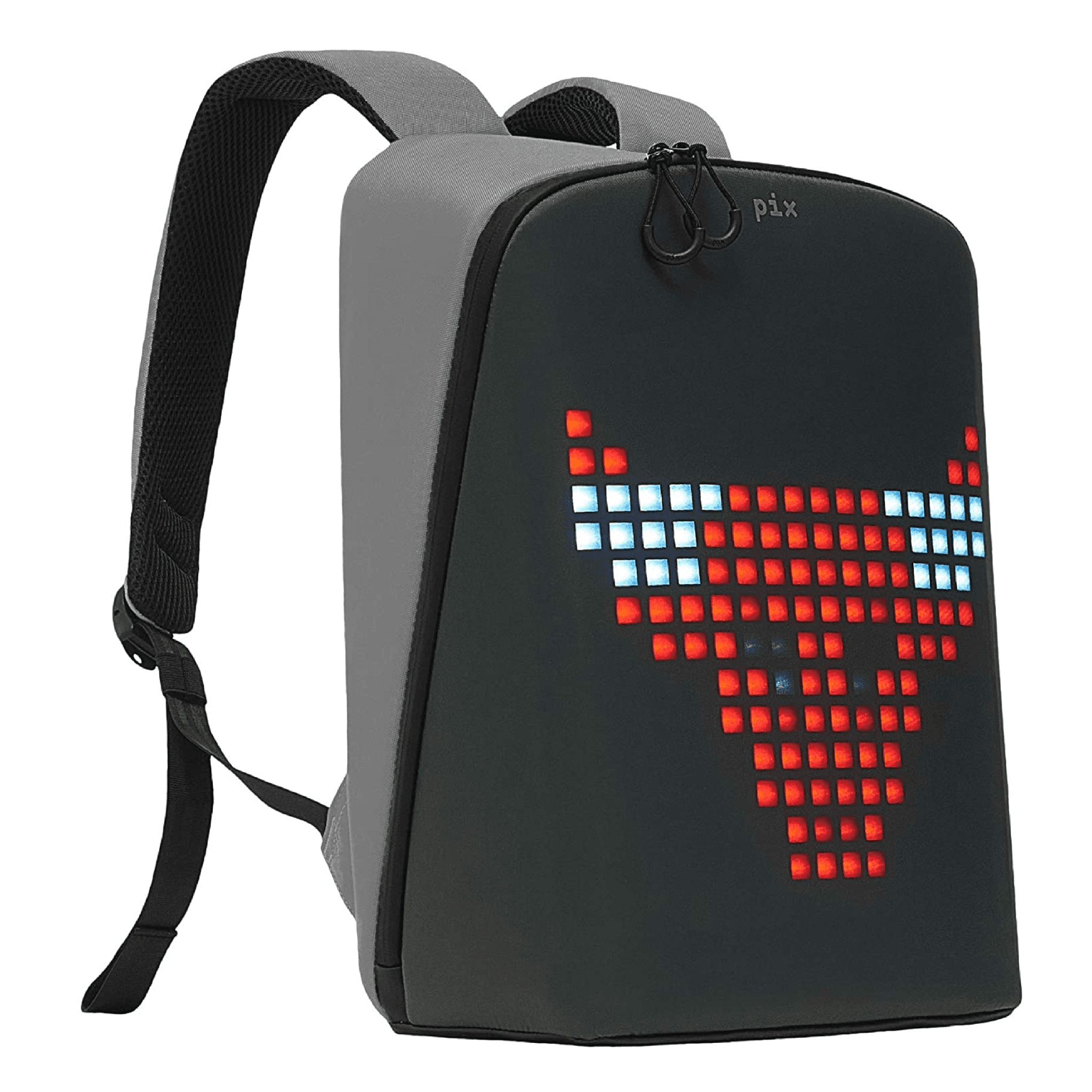 PIX Smart LED Digital Programmable 15 Backpack Gray Store 974