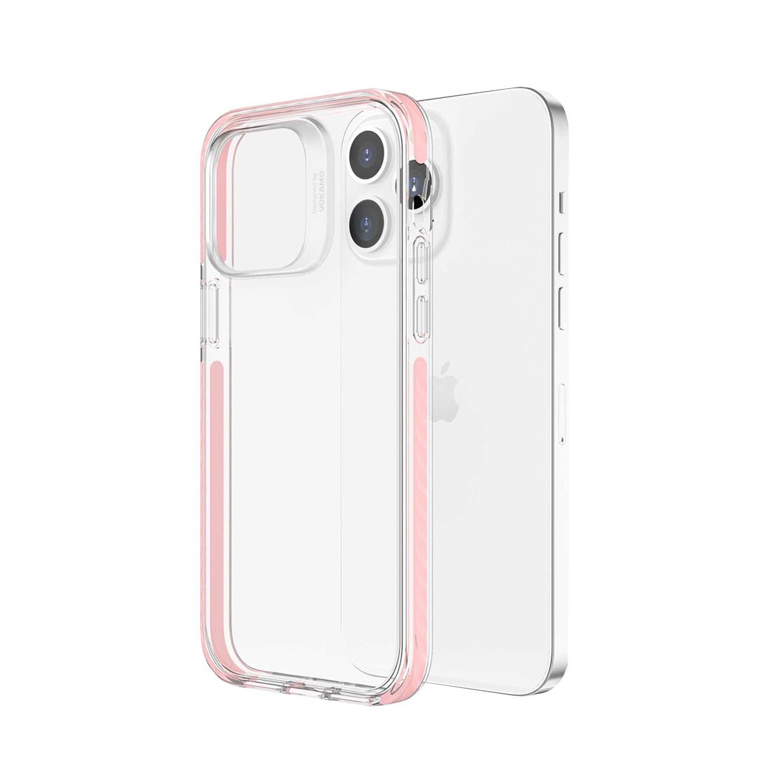 Vokamo Smult Antibacterial for iPhone 14 - Pink - Store974 Electronics WLL | .. Vokamo Smult Antibacterial for iPhone 14 - Pink - Store974 Electronics WLL | ..