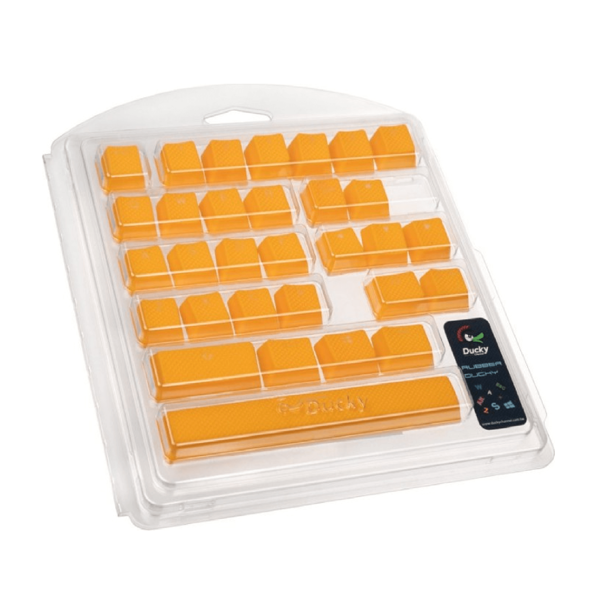 Yellow and Orange Keycaps