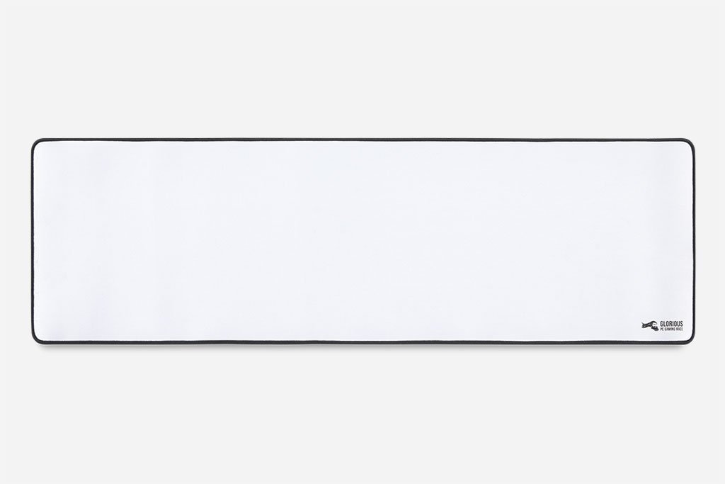 Glorious Gaming Extended Gaming Mouse Mat White حصيرة الفأرة