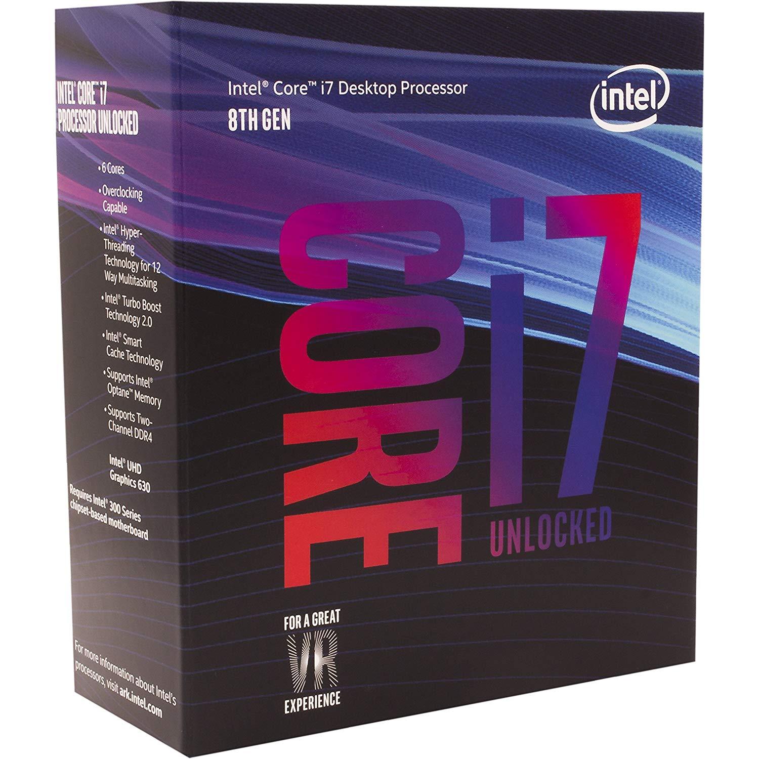 Intel Core i7-8700, 6 Cores, 12 Threads, 4.6GHz LGA1151 CPU - معالج – Store  974 | ستور ٩٧٤