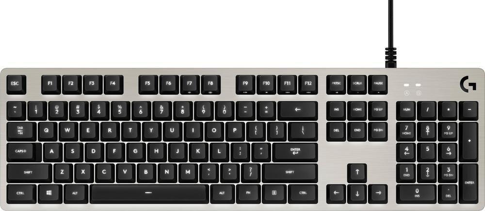 Logitech G413 Mechanical Wired Gaming Keyboard - Silver - Store 974 | ستور ٩٧٤