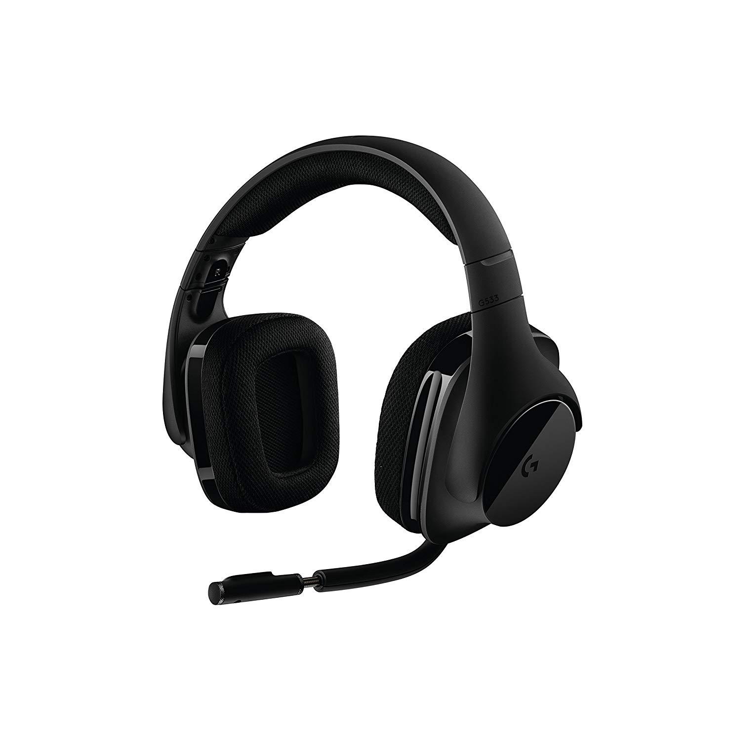 Logitech G533 Surround Sound Gaming Headset Wireless سماعة