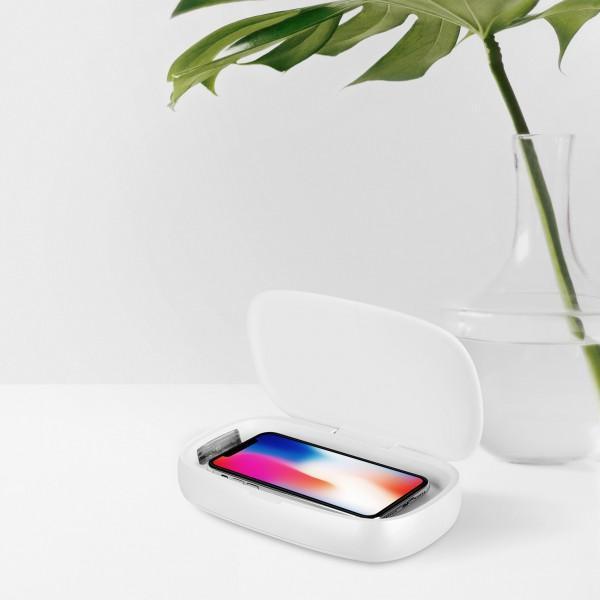 Momax Box Wireless Charging UV Sanitizing Box شاحن