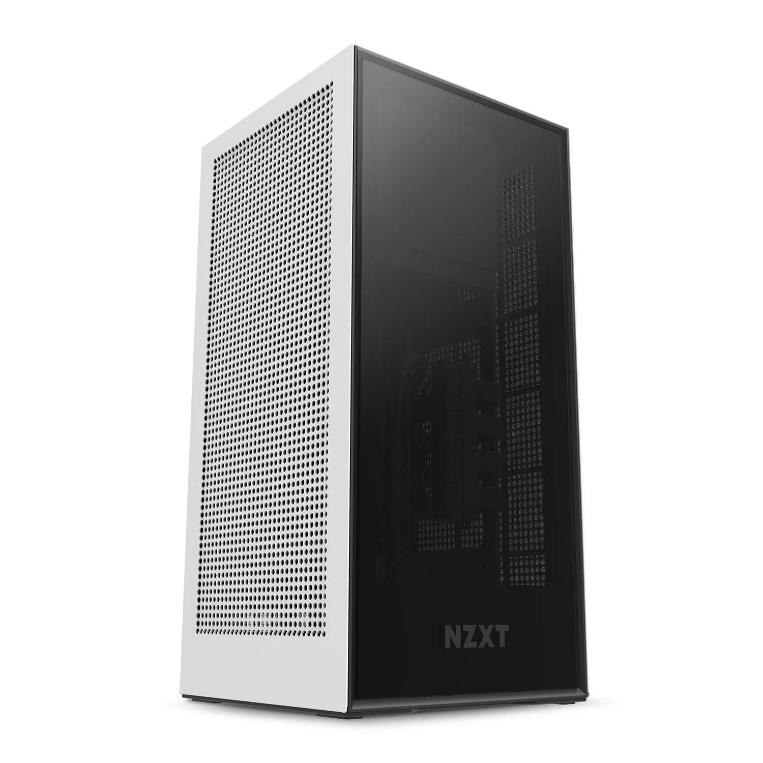 NZXT H1 TEMPERED GLASS MINI ITX CASE - WHITE - Store 974 | ستور ٩٧٤