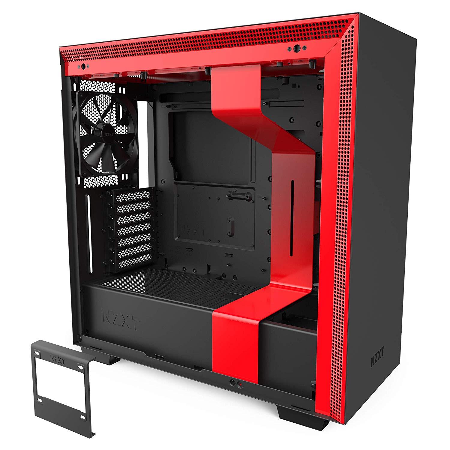 NZXT H710 ATX Mid Tower Case - Black/Red - Store 974 | ستور ٩٧٤