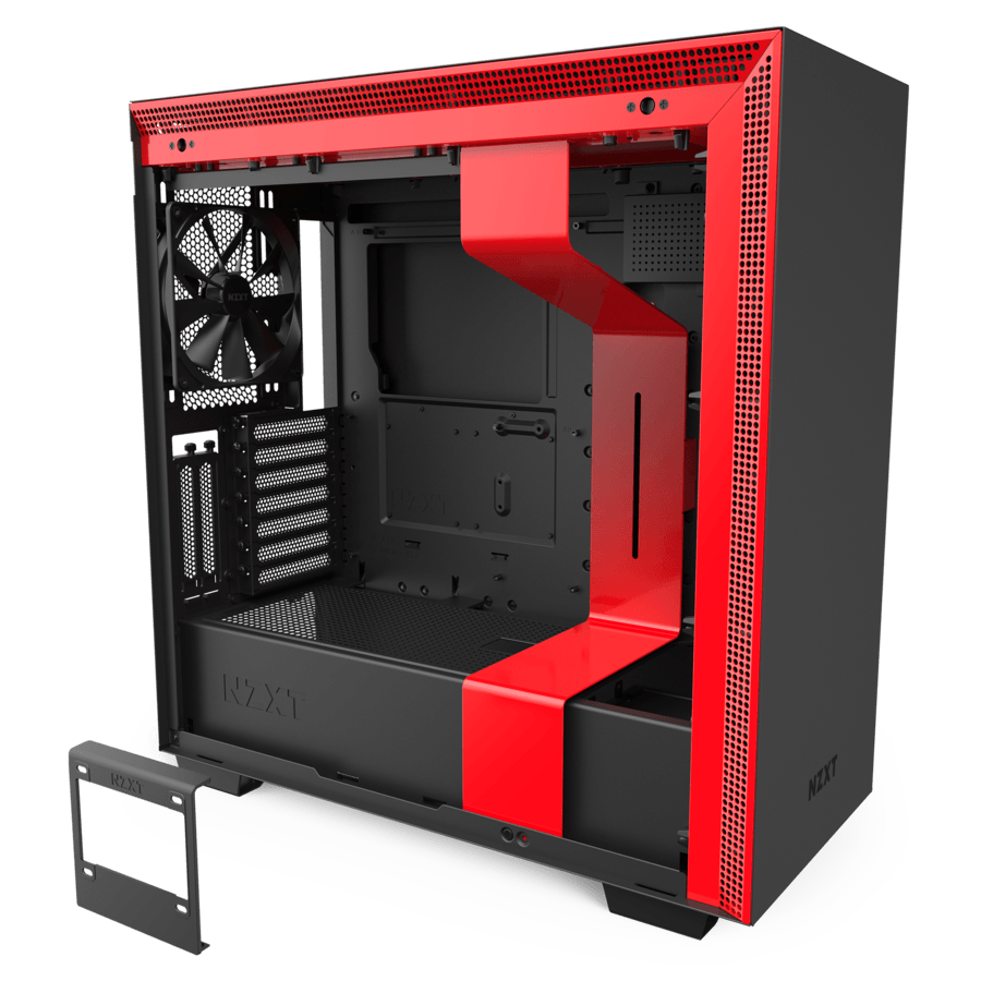 NZXT H710i - ATX Mid Tower Case - Black/Red - Store 974 | ستور ٩٧٤