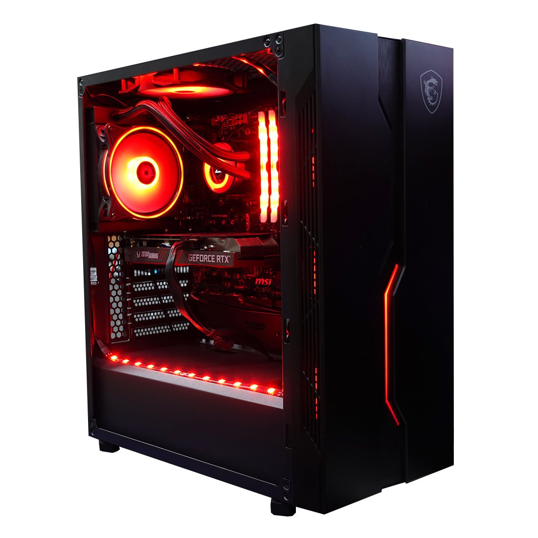 Msi Mag Vampiric Ryzen MSI MAG VAMPIRIC 011C Mid Tower Gaming