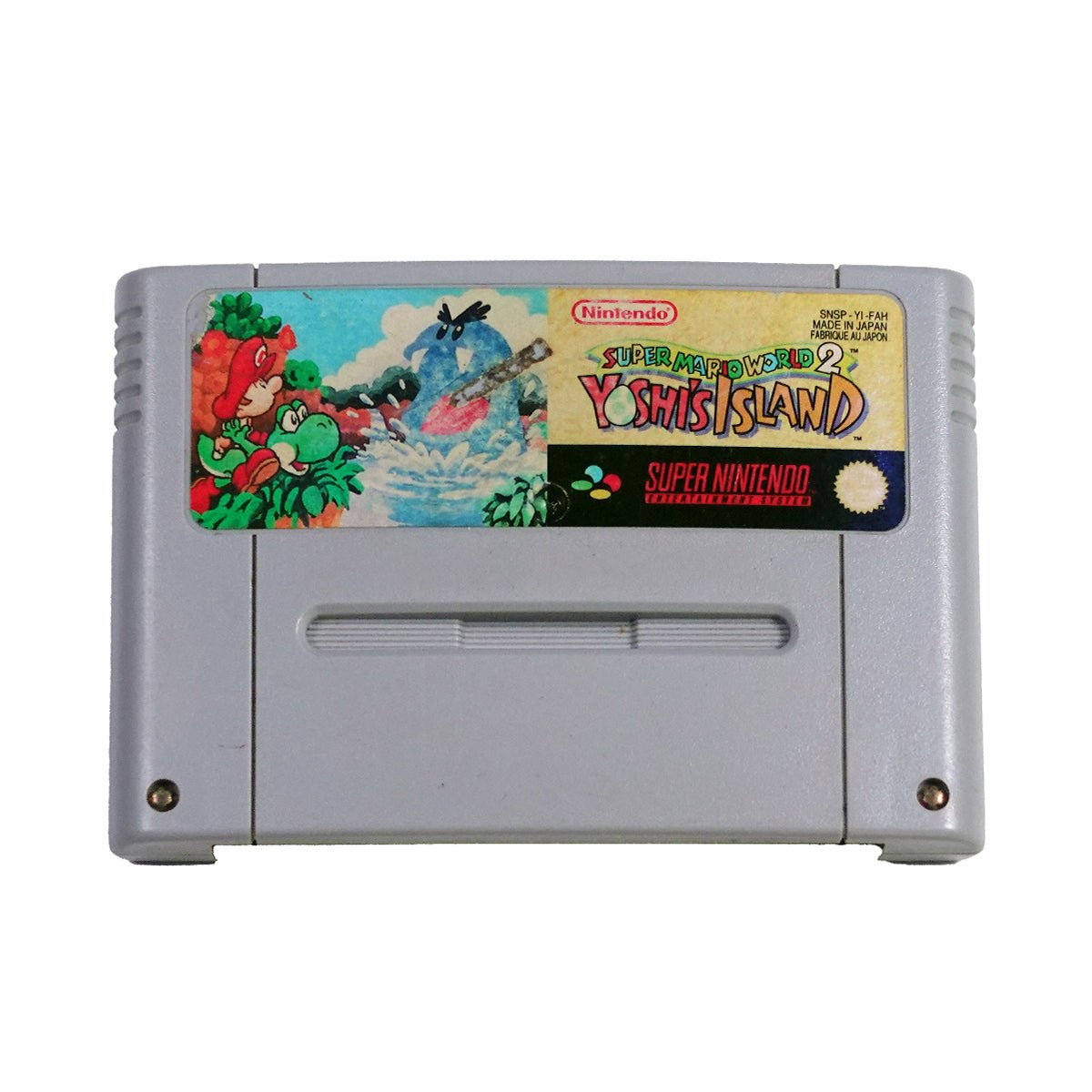 Pre-Owned) Super Mario's World Yoshi's Island SNES Game ريترو