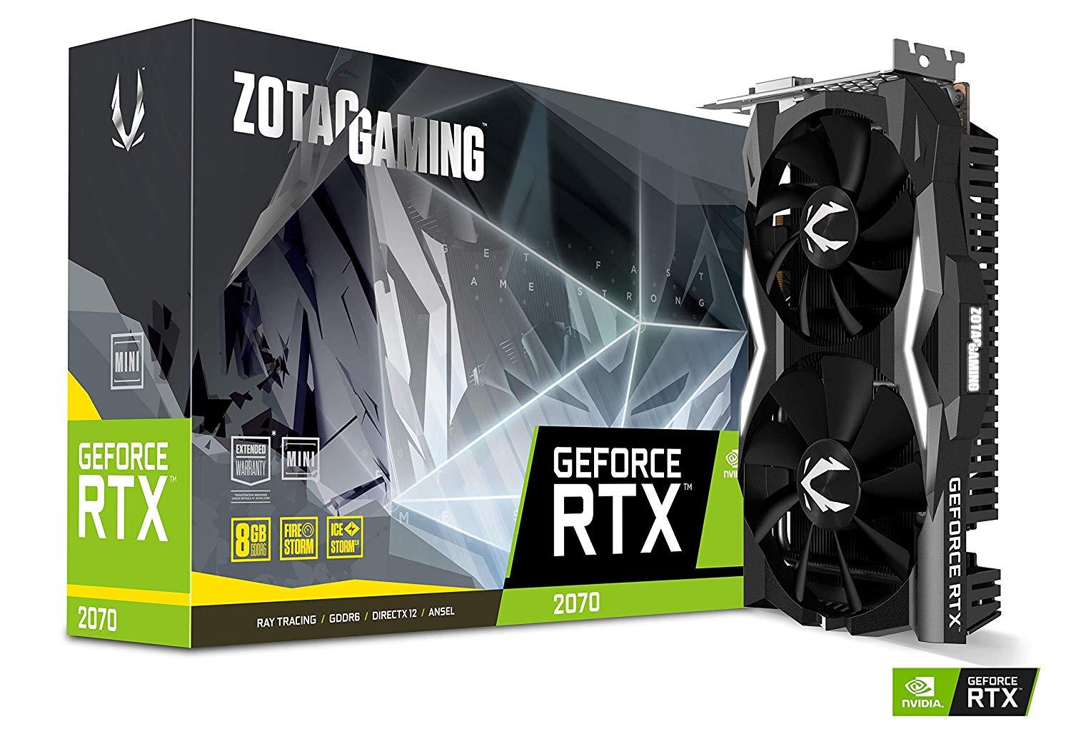 Twin Edge Zotac Geforce Rtx 2070 Mini 8gb 2070 Mini Zotac Gaming