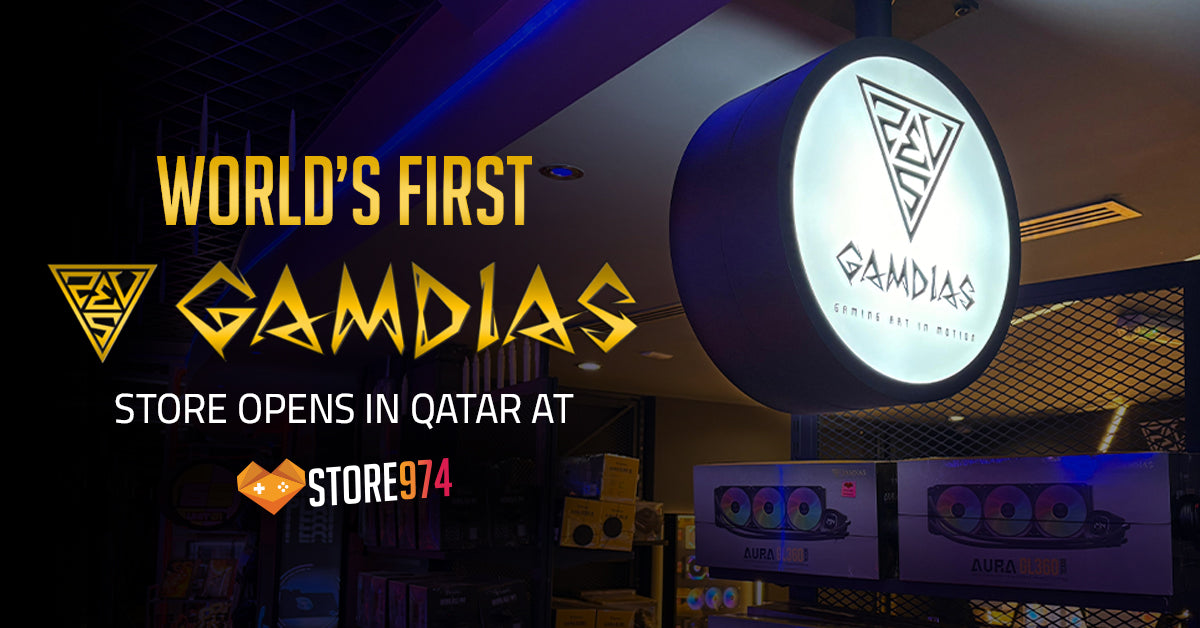 World’s First Gamdias Store Opens in Qatar at Store974