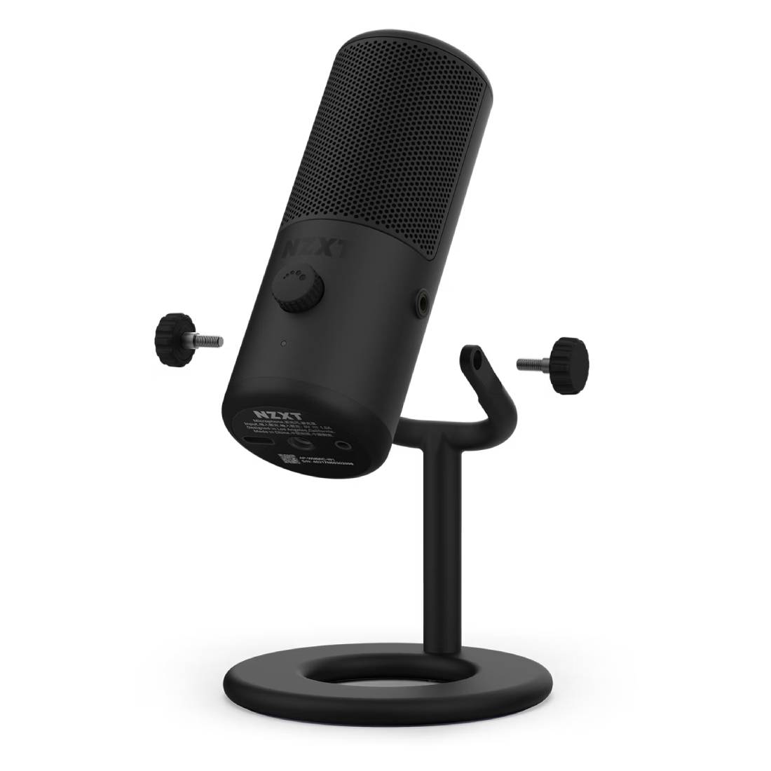NZXT Capsule Mini Cardioid USB Gaming/Streaming Microphone - Black - ميكروفون NZXT Capsule Mini Cardioid USB Gaming/Streaming Microphone - Black - ميكروفون