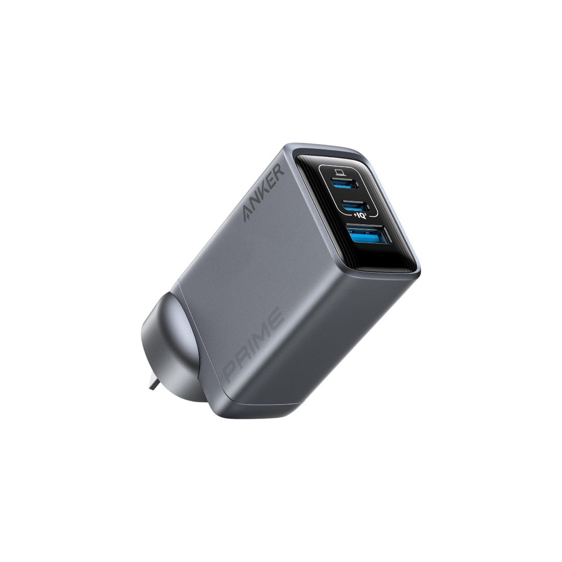 Anker 100W GaN Prime Portable Wall Charger – Black - شاحن