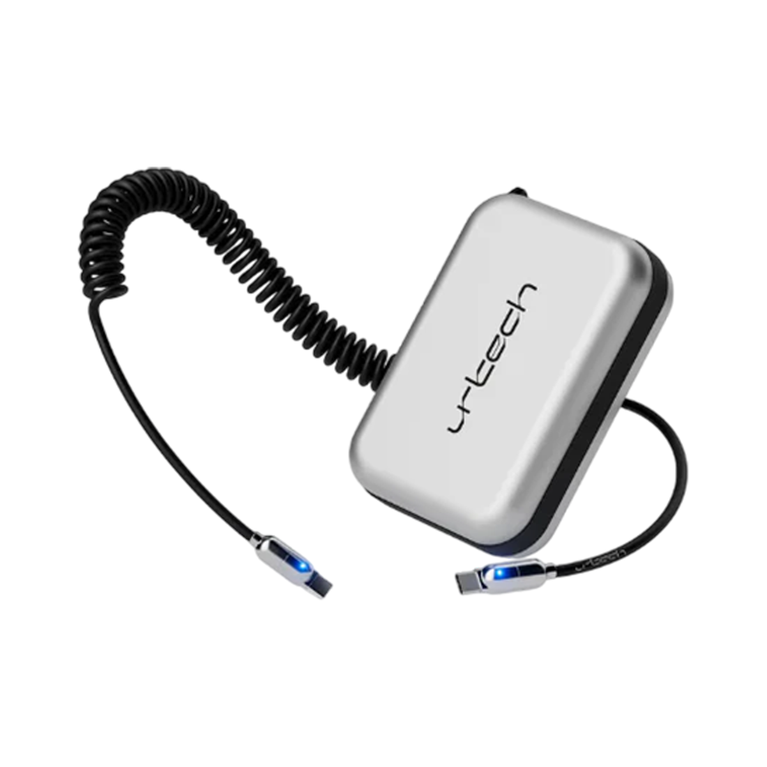 URTECH Premium 100W Spring USB-C Cable - أكسسوارات URTECH Premium 100W Spring USB-C Cable - أكسسوارات