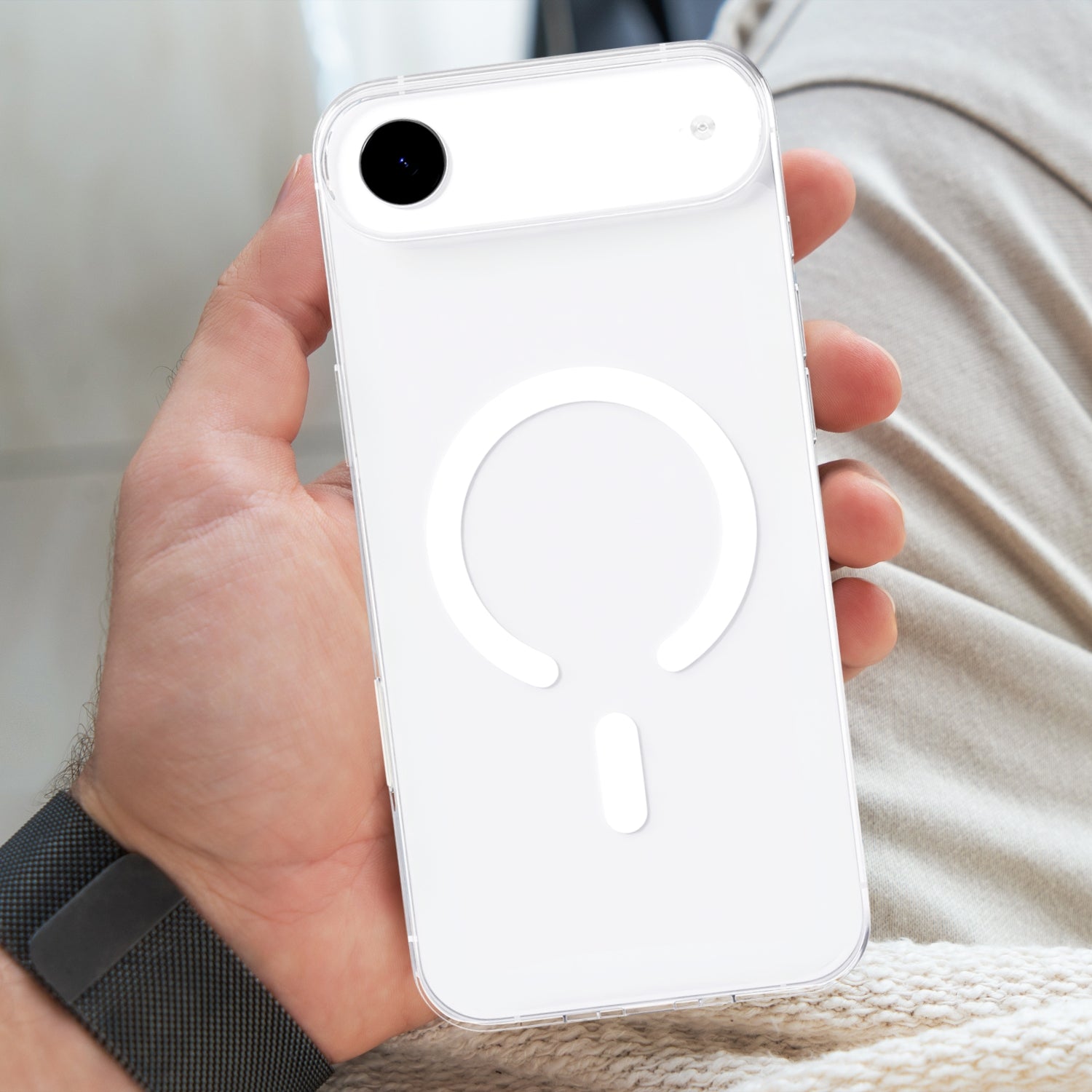 HYPHEN LUCD MagSafe Crystal Clear Case - iPhone 17 Air - 6.6