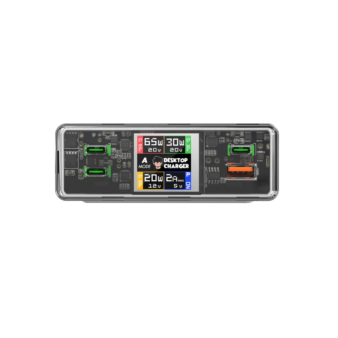 URTECH 130W GaN Desktop Charger - مزود الطاقة URTECH 130W GaN Desktop Charger - مزود الطاقة