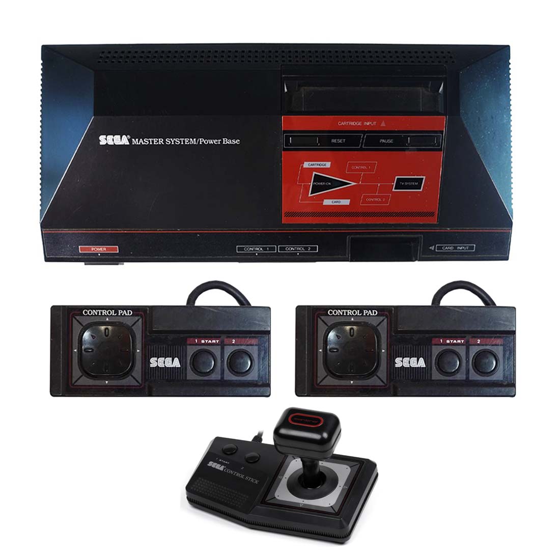 (Pre-Owned) Sega Master System Console - Black - ريترو - Store 974 | ستور ٩٧٤