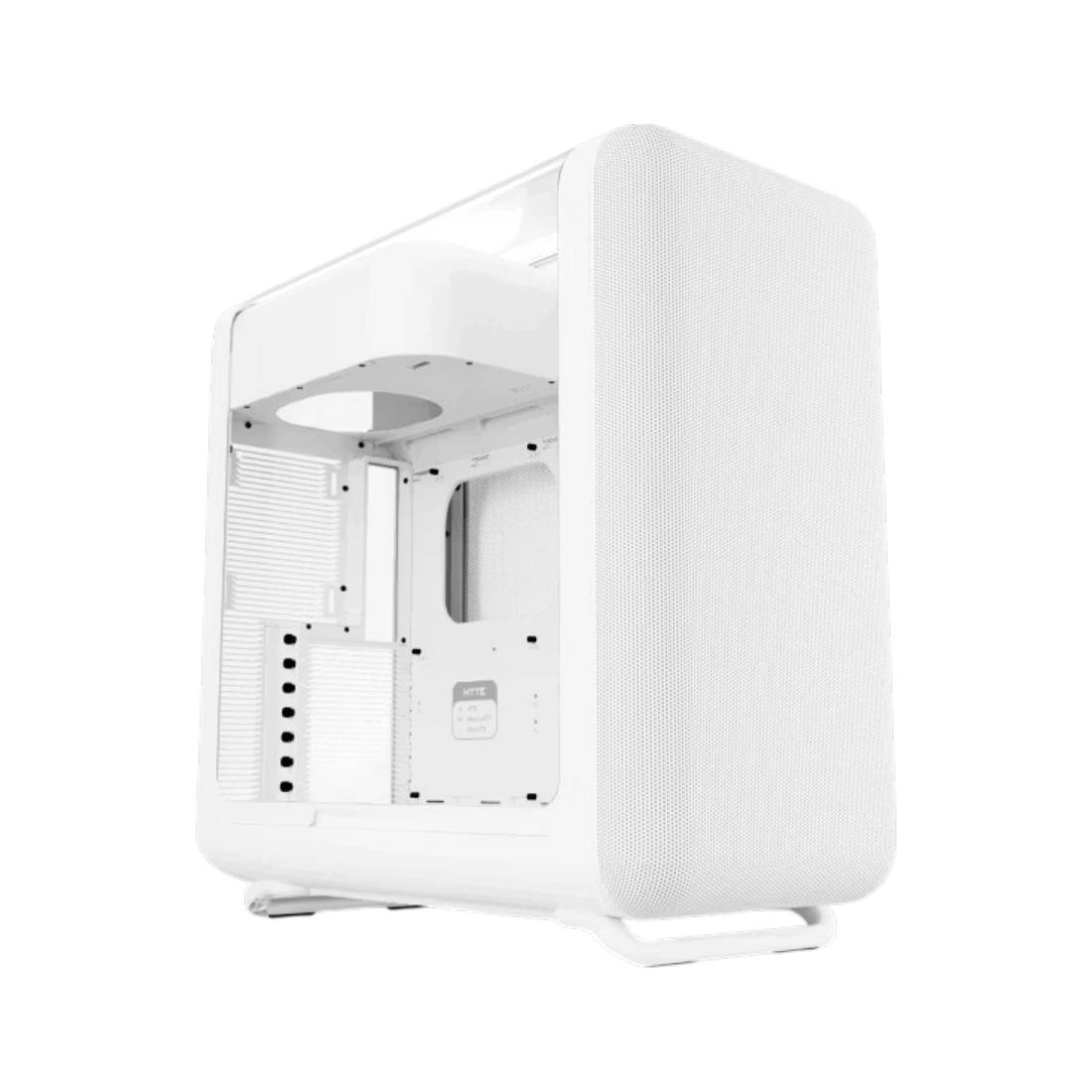 Hyte X50 TG Side ATX Mid-Tower - Snow White - صندوق Hyte X50 TG Side ATX Mid-Tower - Snow White - صندوق