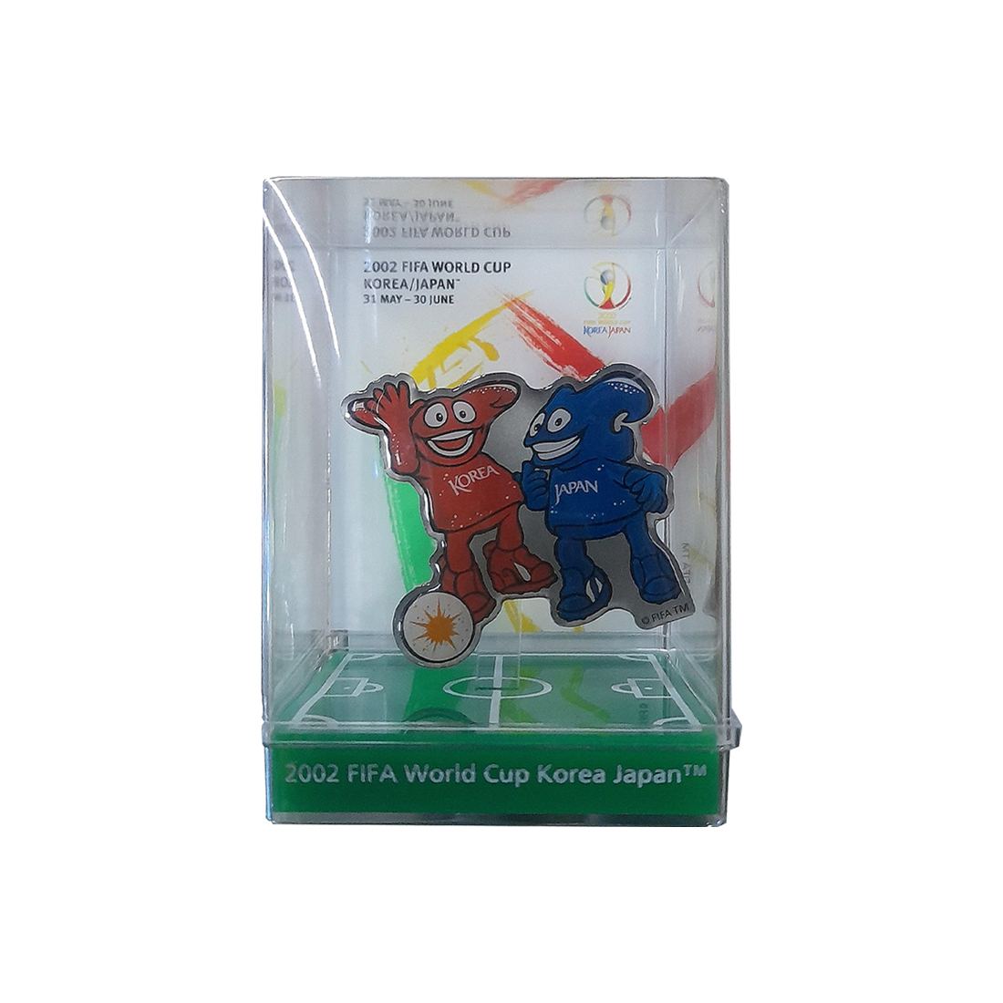 2002 FIFA World Cup Korea Japan™ Mascot Pin in Display Box - مغناطيس