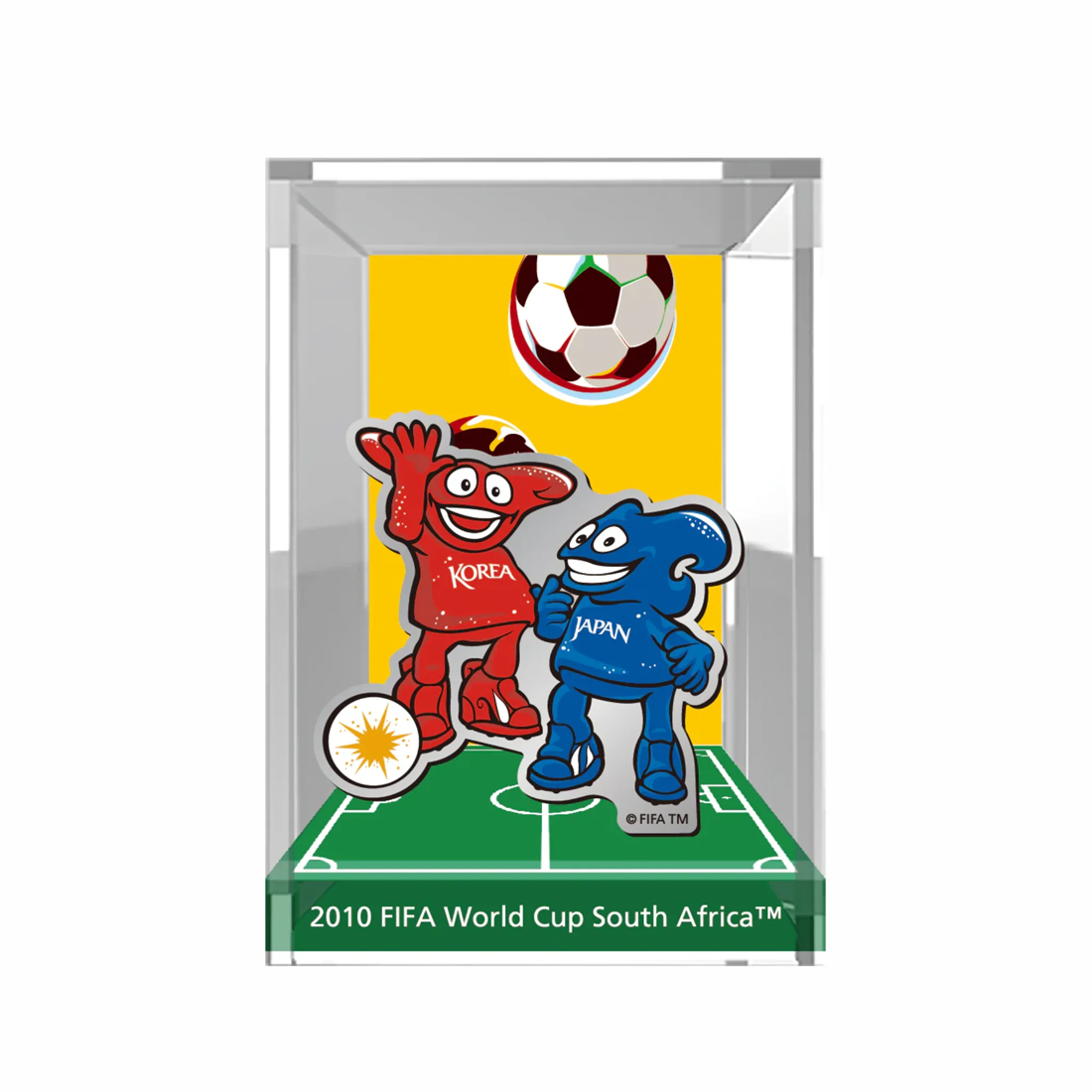 2010 FIFA World Cup South Africa™ Mascot Pin in Display Box - مغناطيس