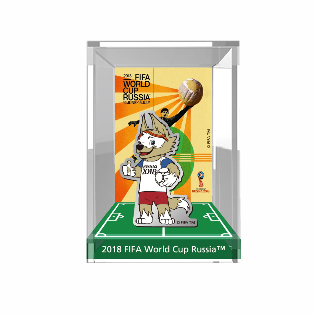 2018 FIFA World Cup Russia™ Mascot Pin in Display Box - مغناطيس