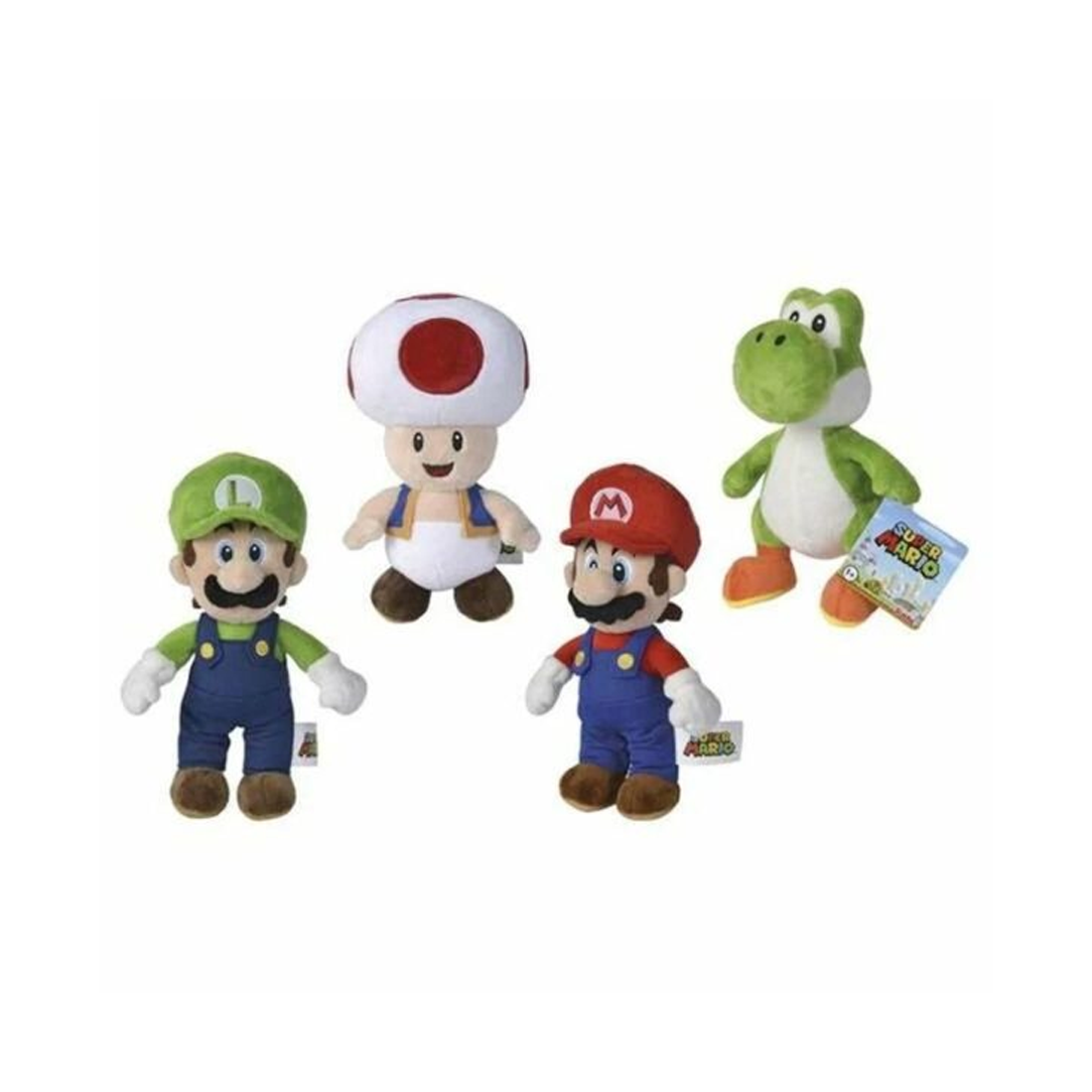 Nintendo Super Mario Plush 20cm 4-ass - دمية Nintendo Super Mario Plush 20cm 4-ass - دمية