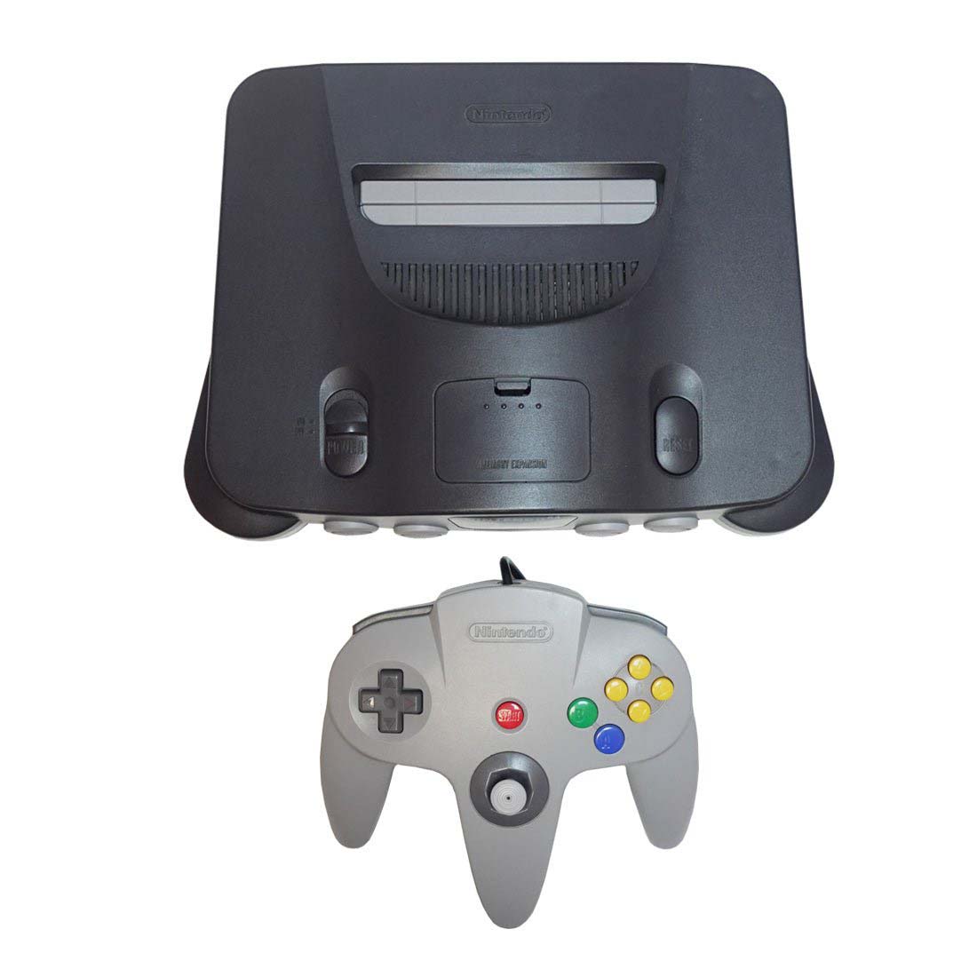(Pre-owned) Nintendo 64 Video Game Console - Black - ريترو - Store 974 | ستور ٩٧٤