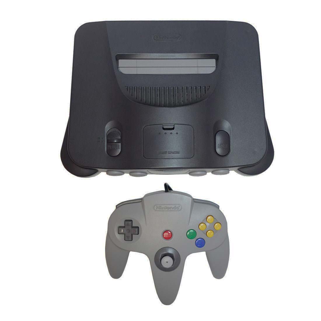 (Pre-owned) Nintendo 64 Video Game Console - Black - ريترو - Store 974 | ستور ٩٧٤