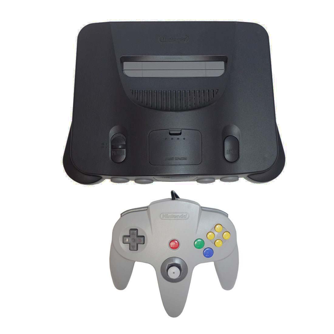 (Pre-owned) Nintendo 64 Video Game Console - Black - ريترو - Store 974 | ستور ٩٧٤