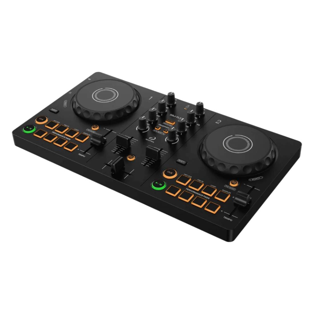AlphaTheta - DDJ-FLX2 Compact 2-Channel DJ Controller - ميكروفون AlphaTheta - DDJ-FLX2 Compact 2-Channel DJ Controller - ميكروفون