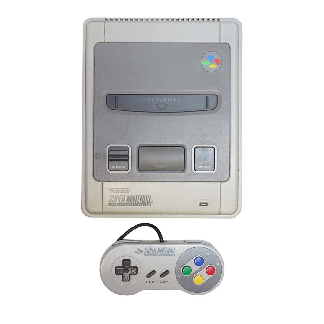(Pre-Owned) Super Nintendo Entertainment System - Grey - ريترو - Store 974 | ستور ٩٧٤