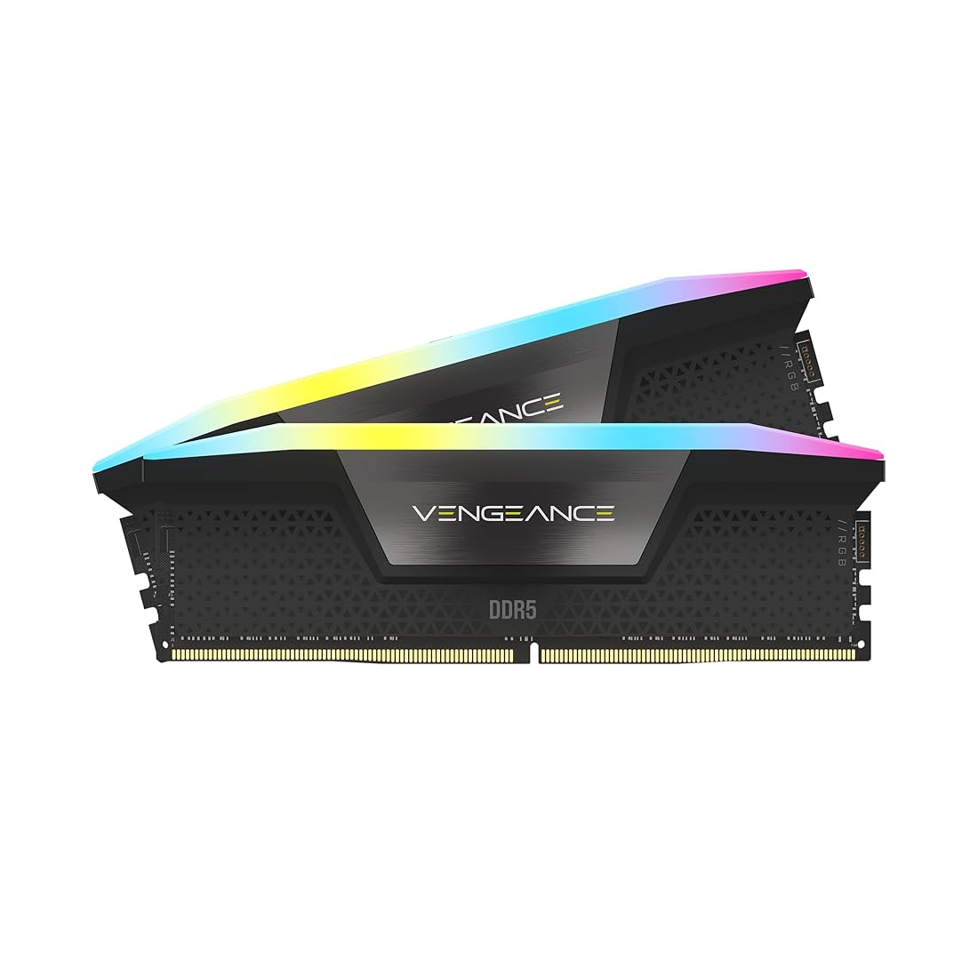 Vengeance RGB 32GB (2x16) DDR5 6000MT/s CL36 RAM  - Black - الذاكرة العشوائية